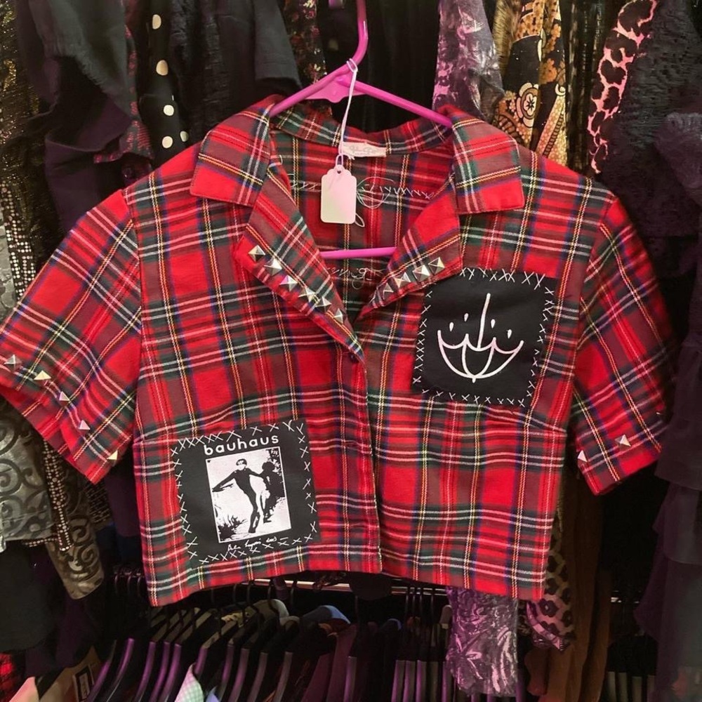 Bauhaus / band button up